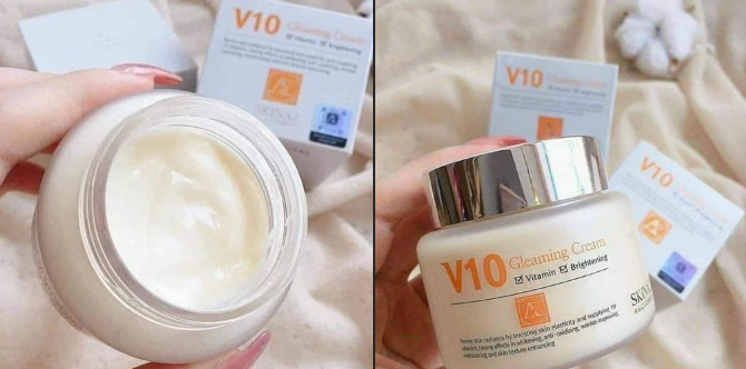 Kết cấu kem của hàng thật