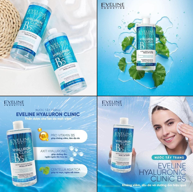 Nước Tẩy Trang Eveline B5 