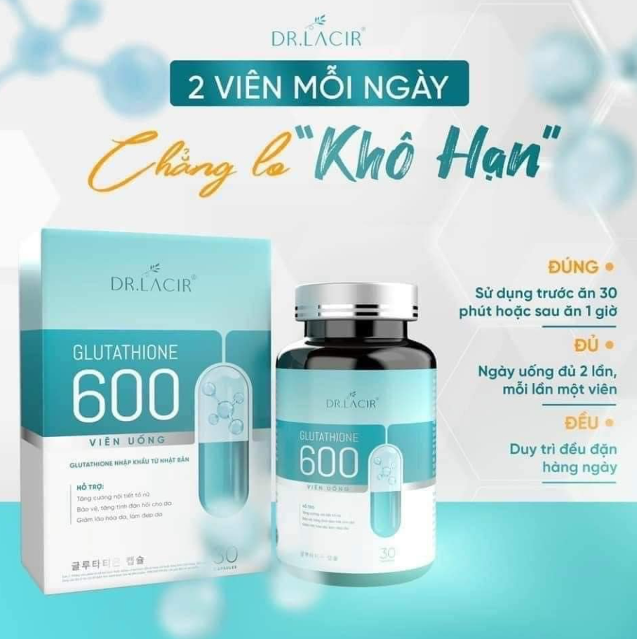 Đối tượng phù hợp với Glutathione 600