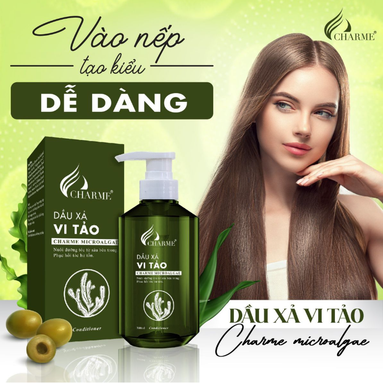 Dầu Xả Vi Tảo Charme Microalgae