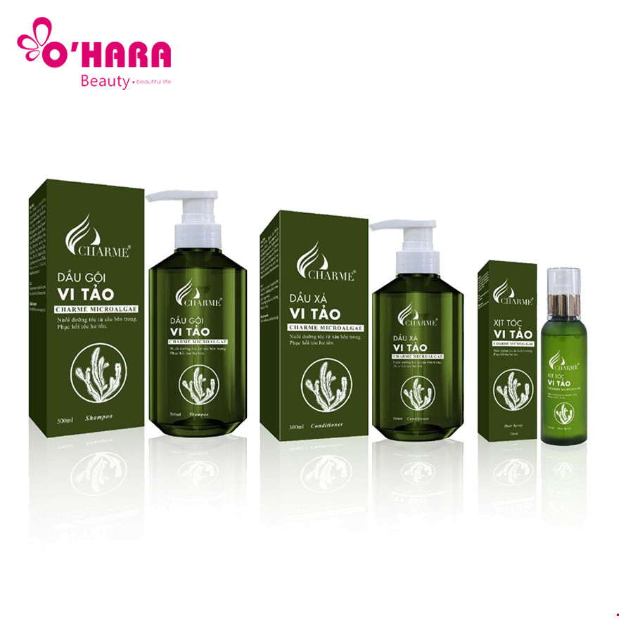 Combo Dầu Gội Vi Tảo – Chăm Sóc Tóc Đa Tầng