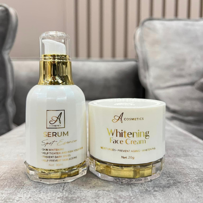 Combo Dưỡng Trắng Da Mặt A Cosmetics Chính Hãng – Hiệu Quả Chỉ Sau 2 Tuần