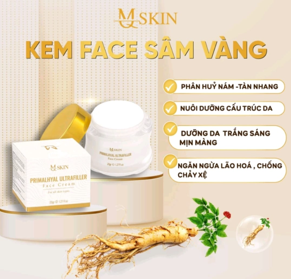 Kem Face Sâm Vàng