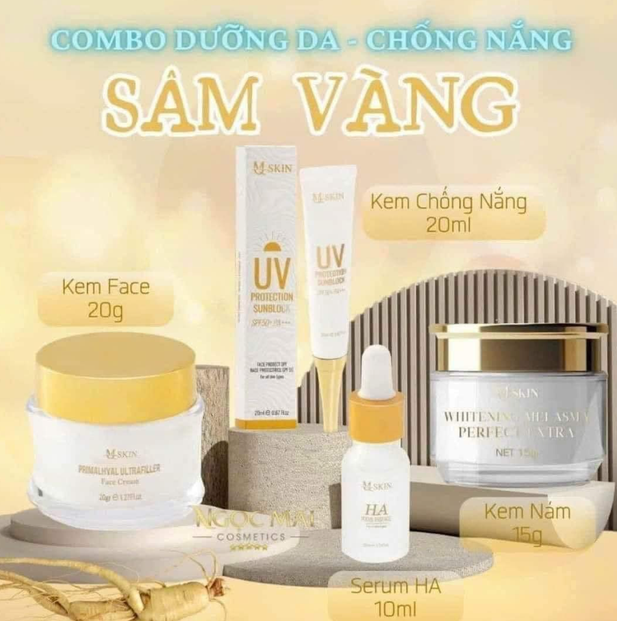 Combo Sâm Vàng Mq Skin