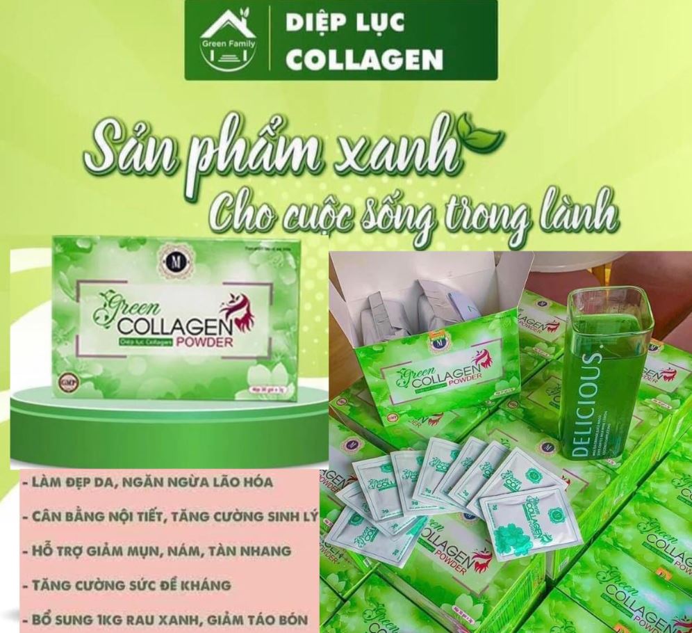 Diệp Lục Collagen Chính Hãng có tốt không