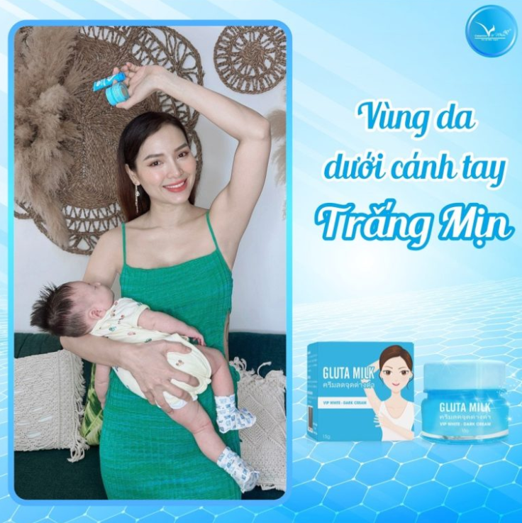 Review Kem Thâm Nách Gluta Milk