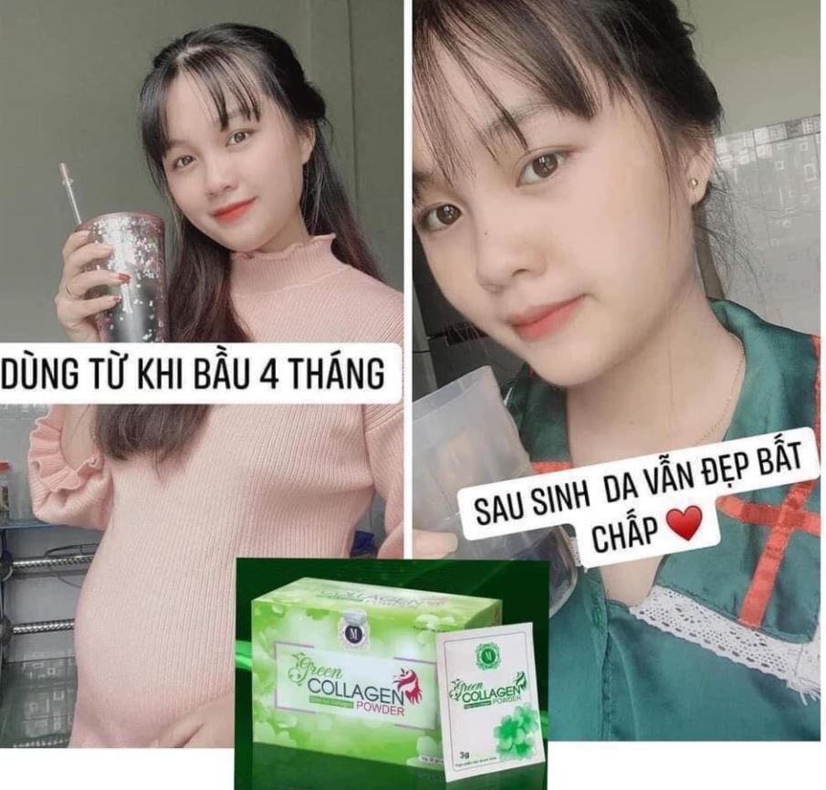 Review Diệp lục Collagen từ khách hàng