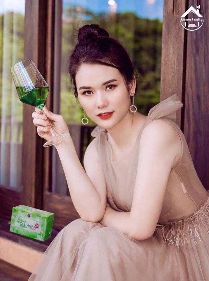 Hình ảnh Review Collagen Diệp Lục từ khách hàng