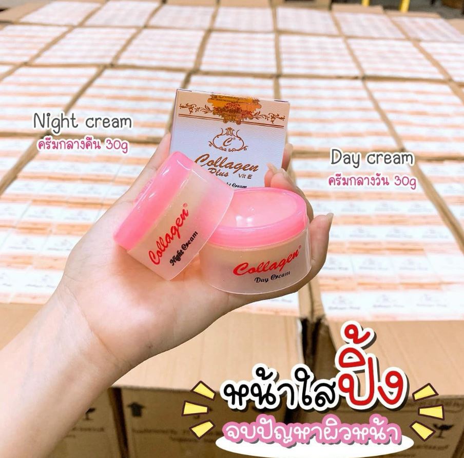 Các thành phần chính trong sản phẩm kem dưỡng da Collagen Plus Vit E