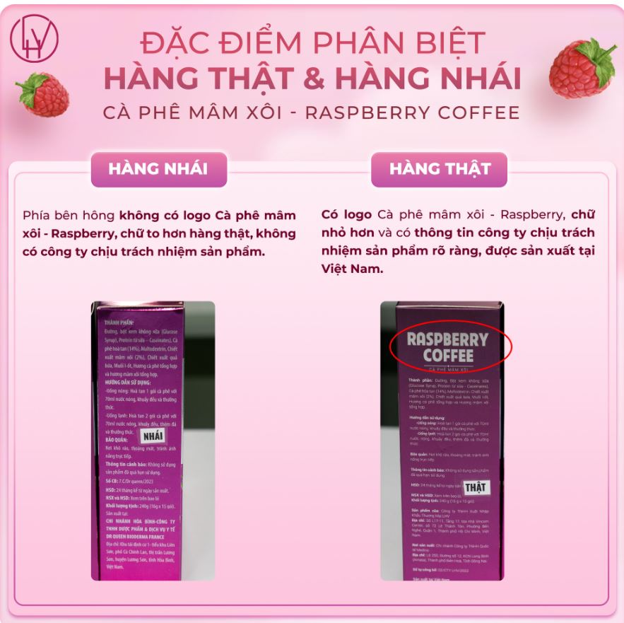 Cách phân biệt thật giả