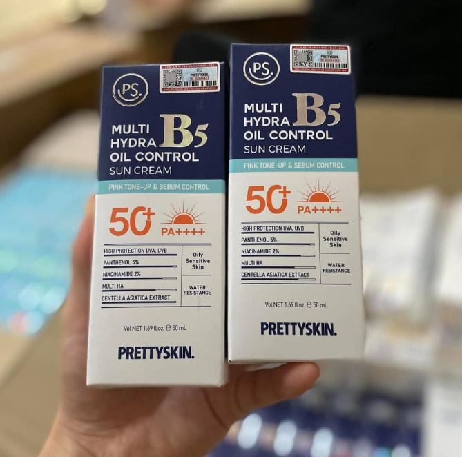 Kem chống nắng Multi Hydra B5 Oil Control Sun Cream