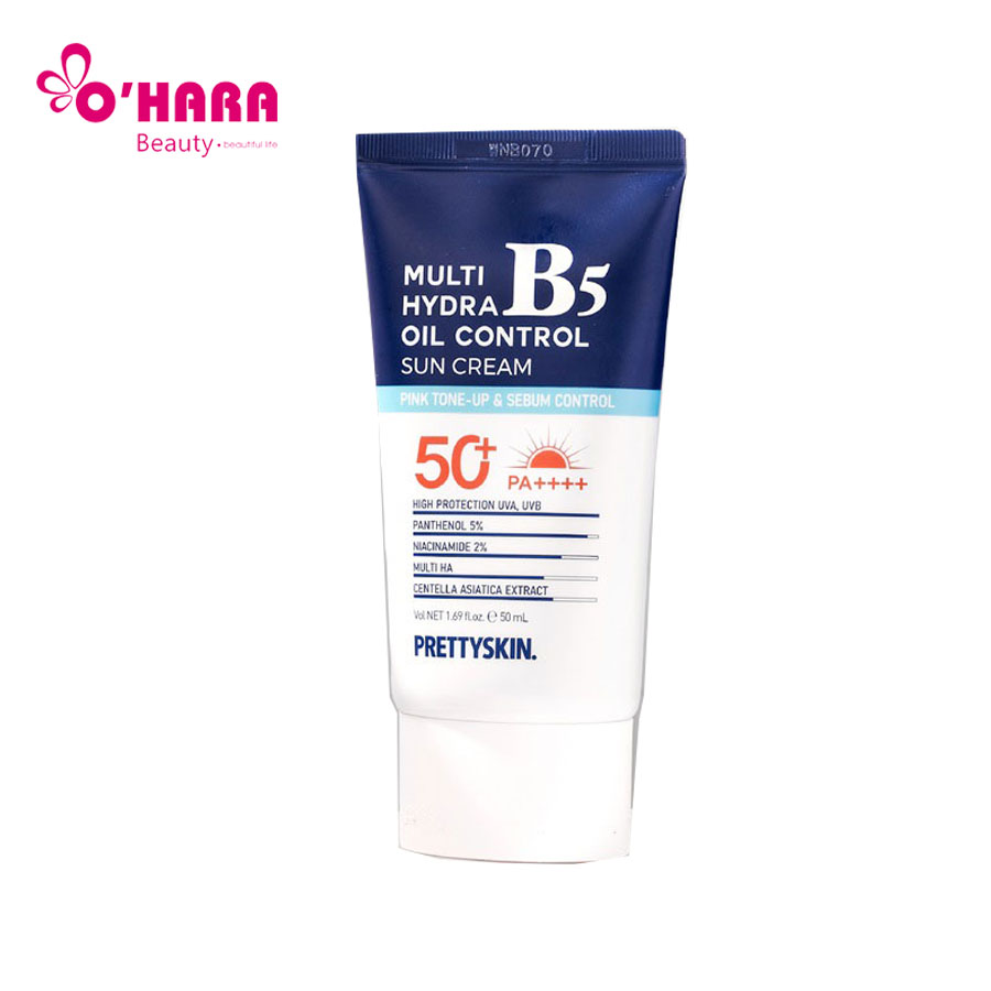 Kem Chống Nắng B5 Pretty Skin Multi Hydra Oil Control Sun Cream -Bảo Vệ và Phục Hồi Da Nhạy Cảm, Mỏng Yếu