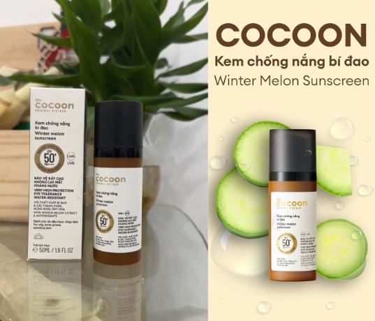 Về thiết kế bao bì kem chống nắng Cocoon