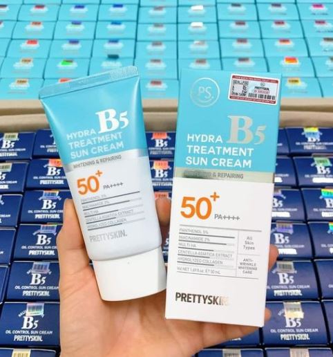Kem Chống Nắng Pretty Skin Hydra B5 Treatment Sun Cream