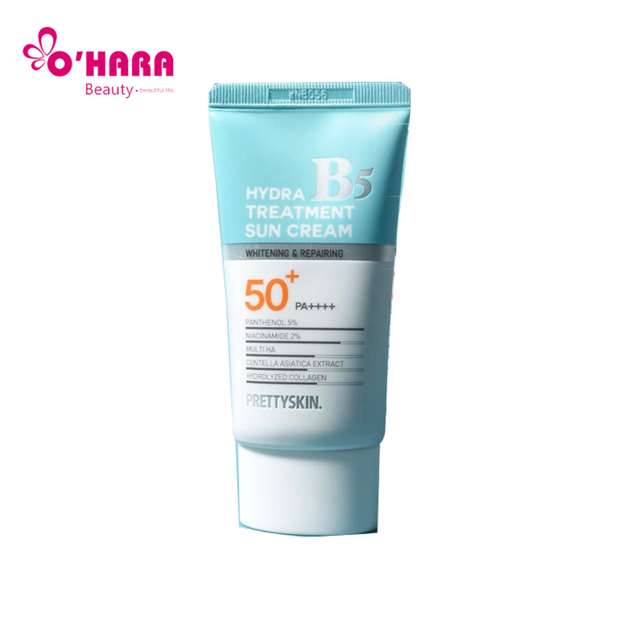 Kem Chống Nắng Pretty Skin Hydra B5 Treatment Sun Cream – Bảo Vệ Phục Hồi và Làm Dịu Da, Cấp Ẩm