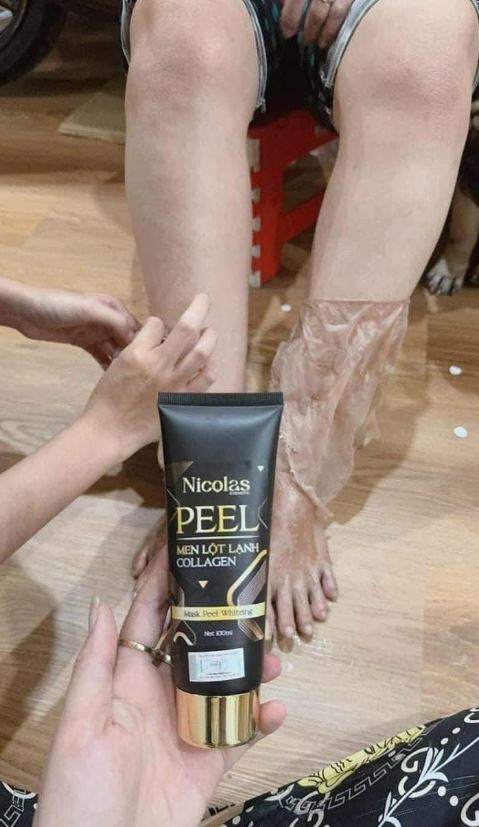Review Kem Peel Men Lột Lạnh Collagen Nicolas