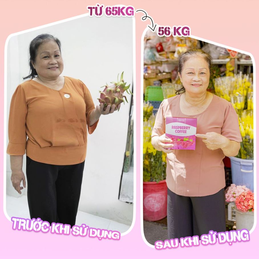 Review cà phê mâm xôi giảm cân hiệu quả