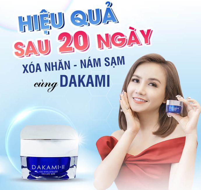 Kem Trị Nám Dakami II Mẫu mới 2023