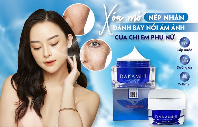 Công dụng Kem Trị Nám Dakami II