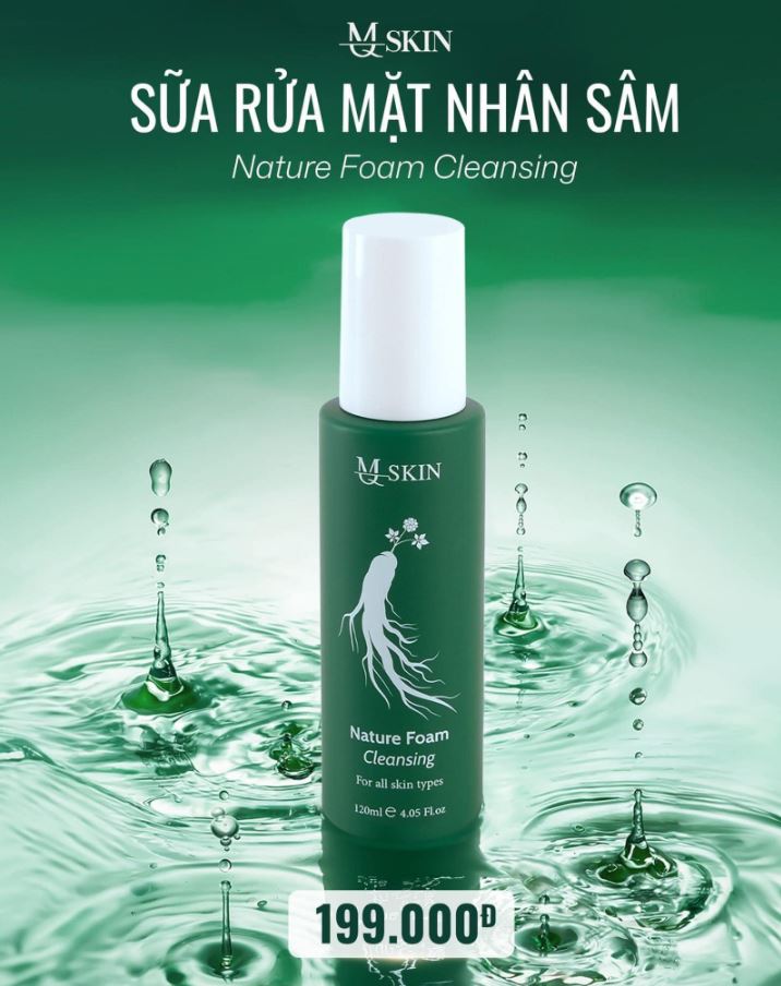 Sữa Rửa Mặt Mq Skin Nature Foam Cleansing MQSkin