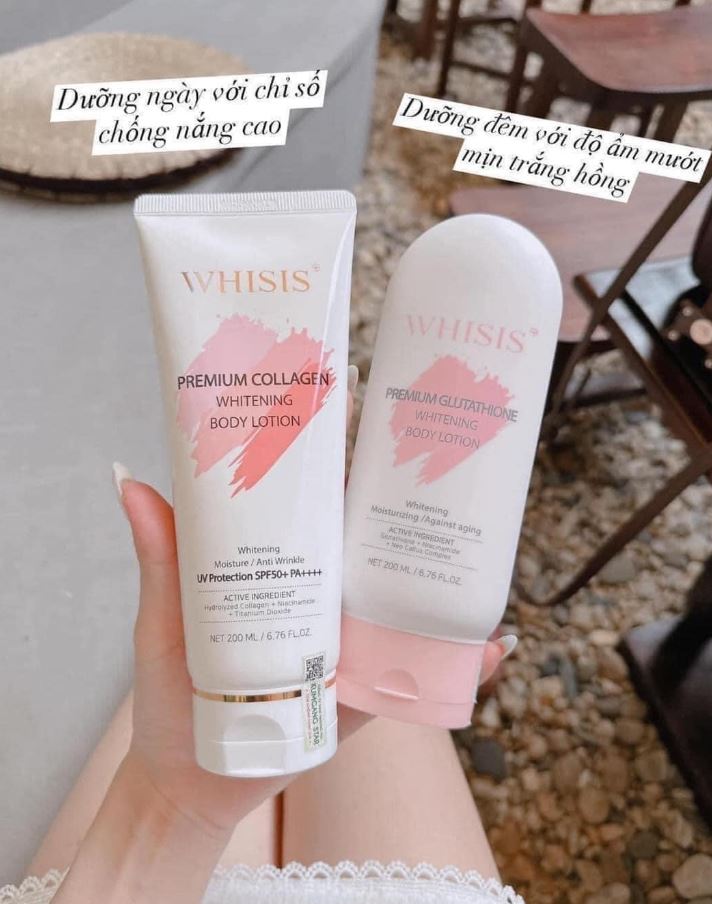 Một vài đánh giá review về hiệu quả Kem body Whisis