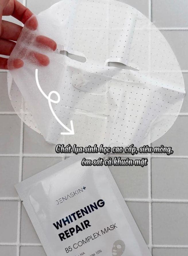 Cách dùng Mặt Nạ Whitening Repair B5 Complex Mask
