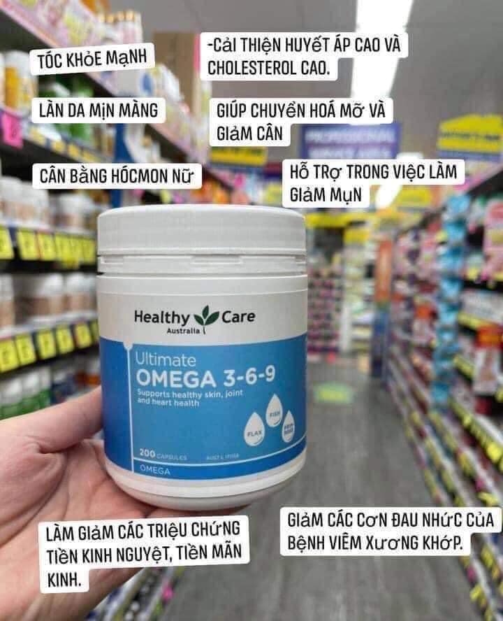 Omega 369 Healthy Care Có Tốt Không