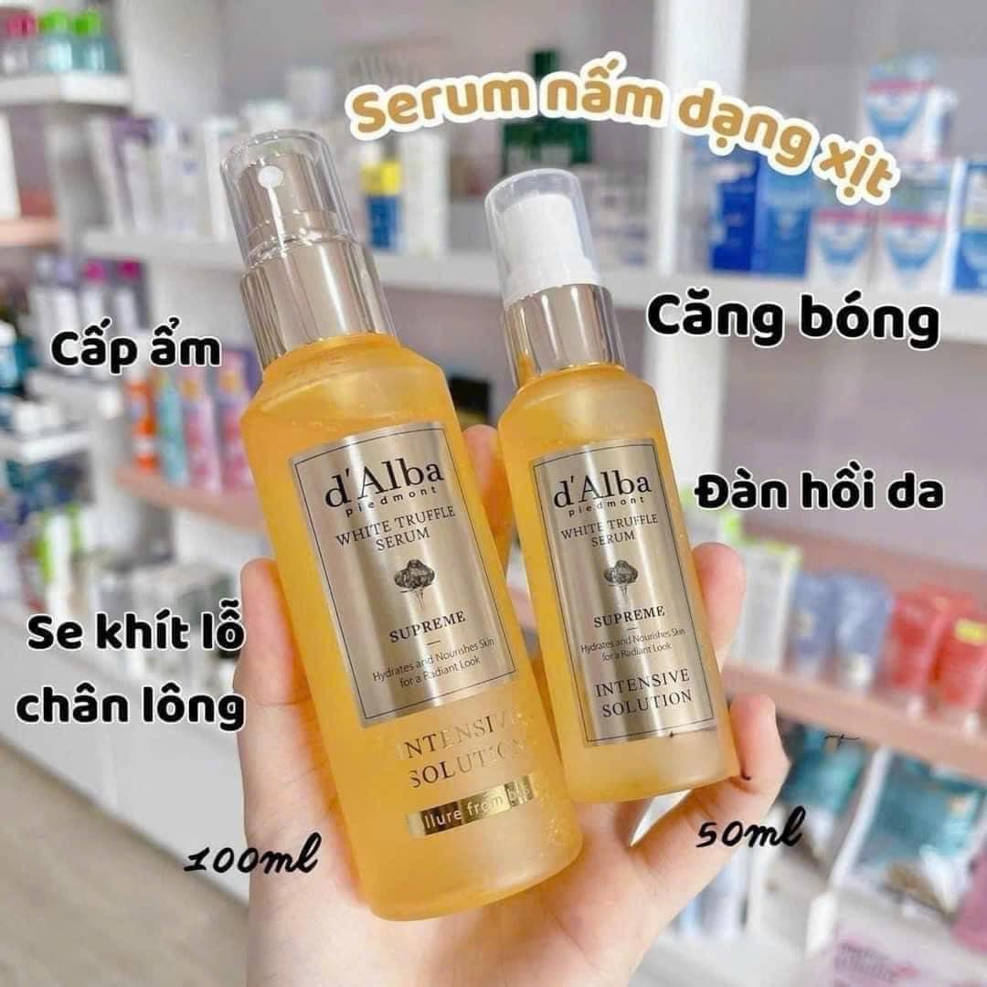 Serum Dạng Xịt D Alba White Truffle có tốt không