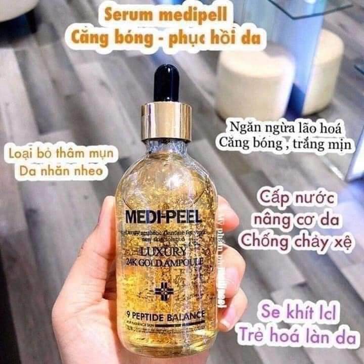 Serum vàng 24k Medi Peel phù hợp với nhiều đối tượng