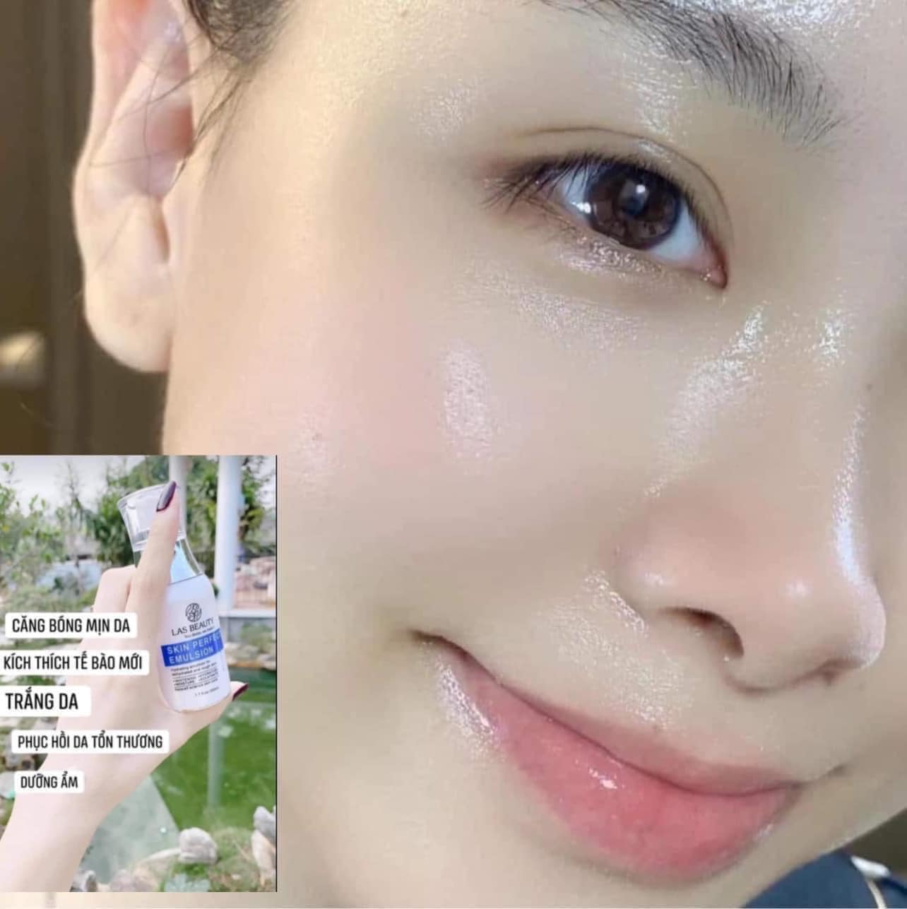 Sữa Dưỡng Rong Nho Las Beauty được chiết xuất từ nguyên liệu tự nhiên,