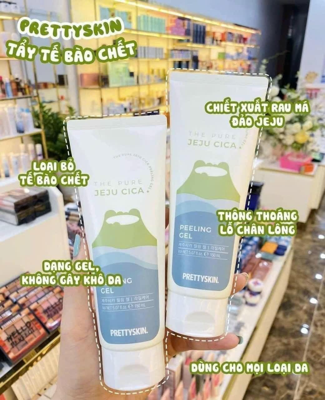 Tẩy Da Chết Rau Má Pretty Skin chính hãng
