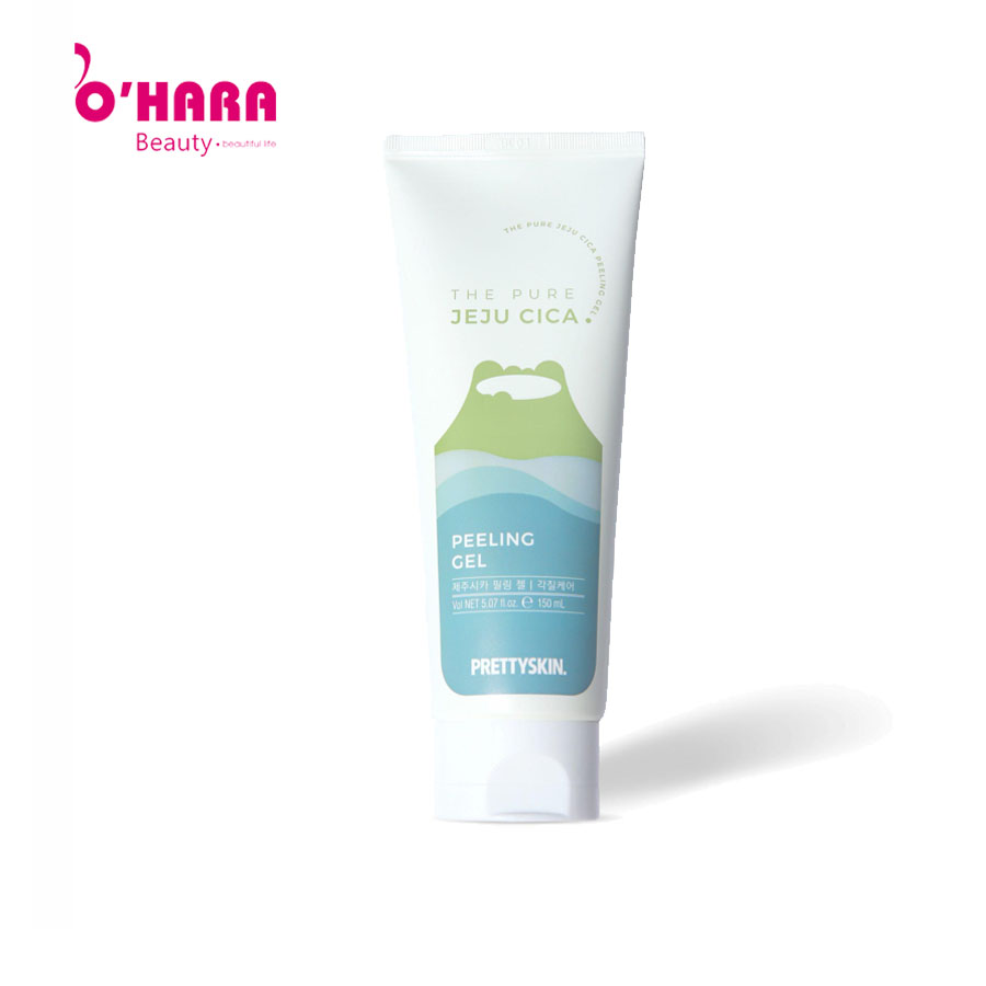 Tẩy Da Chết Rau Má Pretty Skin The Pure Jeju Cica Peeling Gel