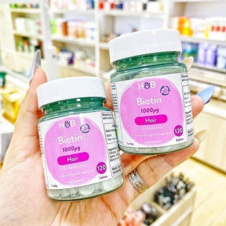 Viên Uống Mọc Tóc Biotin H&B