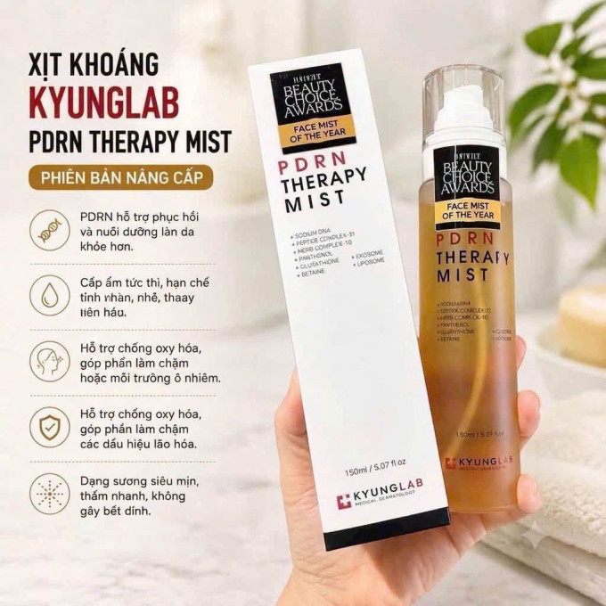Xịt Khoáng Kyunglab PDRN Therapy Mist Có Tốt Không