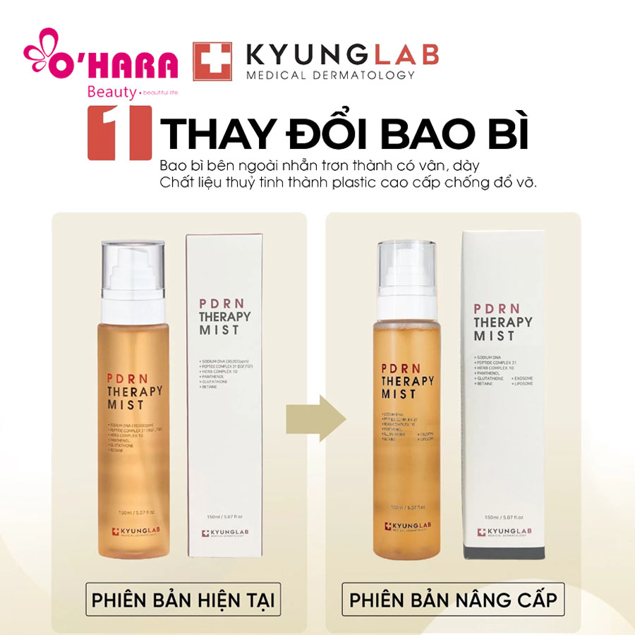 Xịt Khoáng Kyunglab PDRN Therapy Mist – Dưỡng Da, Cấp Ẩm, Làm Dịu Da Tức Thì