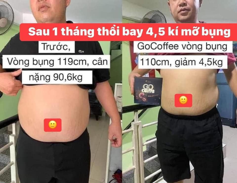 Hình ảnh review Go Coffee Giảm Cân từ khách hàng