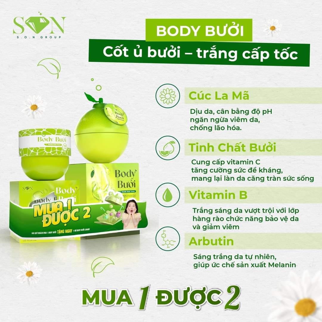 Chứa các thành phần tốt cho da, đặc biệt là vitamin C, giúp trắng da, kháng viêm, kháng khuẩn