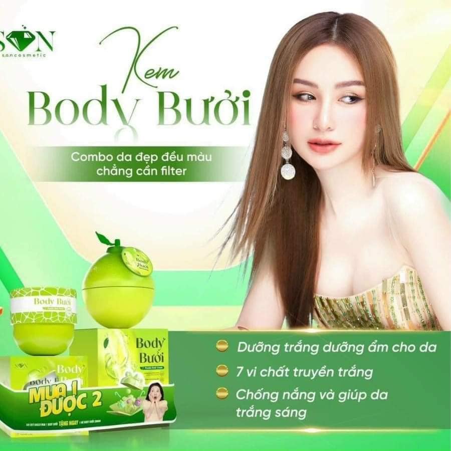 Hướng dẫn sử dụng kem Body Bưởi