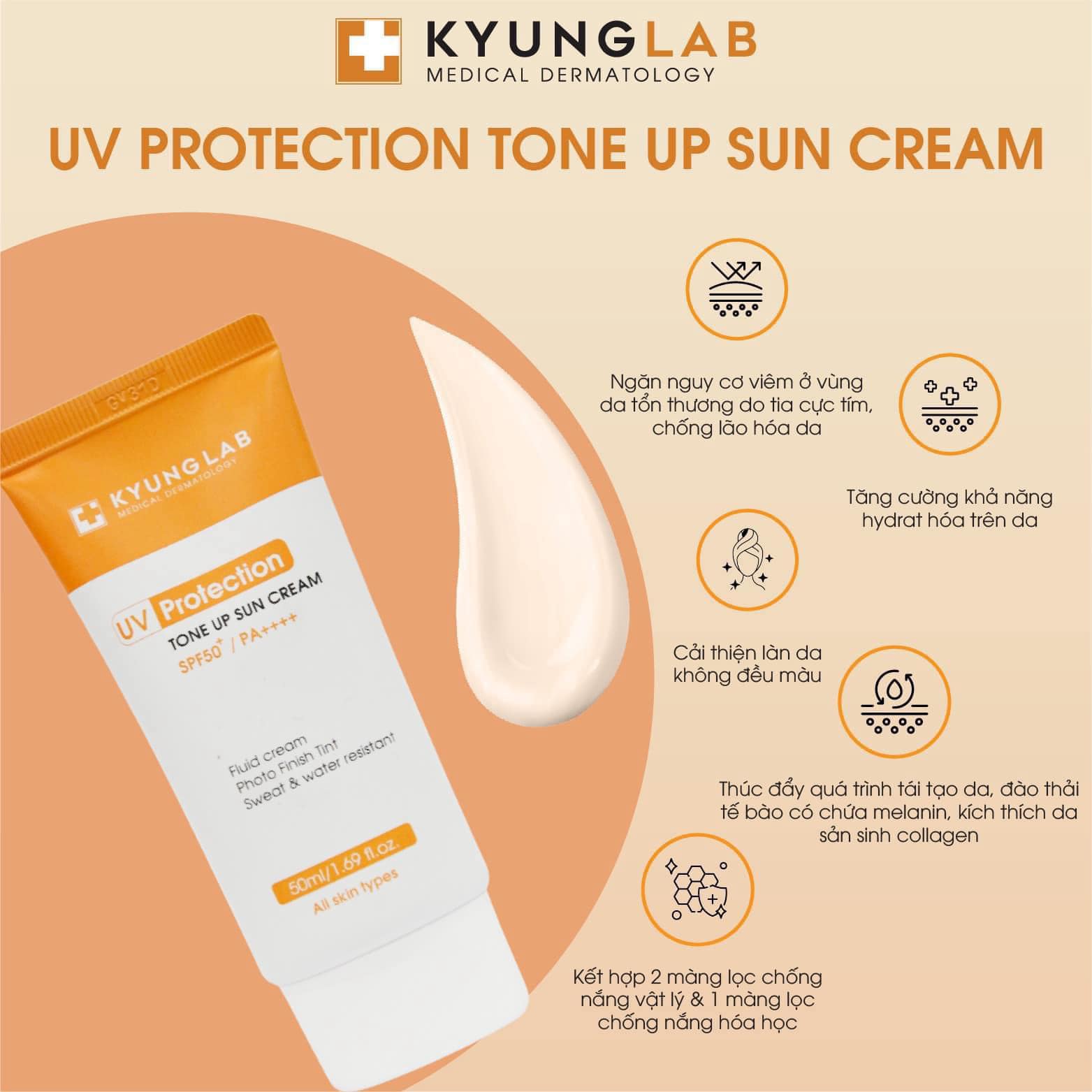 Bảo vệ DNA và hệ miễn dịch làn da, ngăn chặn tổn thưởng do tia UV gây nên.