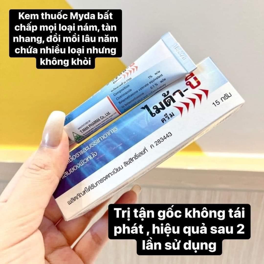 Kem Myda B Thái Lan Chính Hãng 100%, Phù Hợp Mọi Loại Da