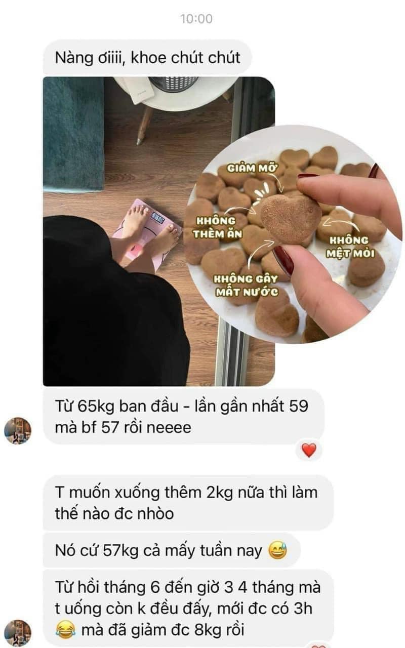 Review Kẹo Socola Giảm Cân Đan Mạch đánh giá từ khách hàng