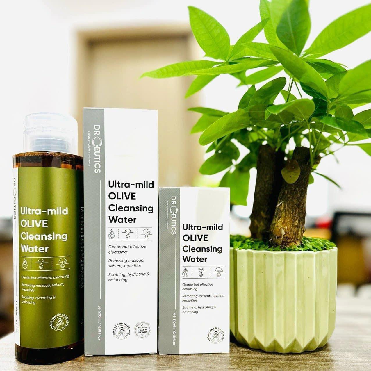 Nước Tẩy Trang Drceutics Ultra Mild Olive Cleansing Water