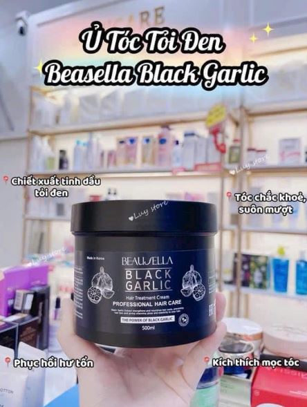 Ủ Tóc Tỏi Đen Black Garlic