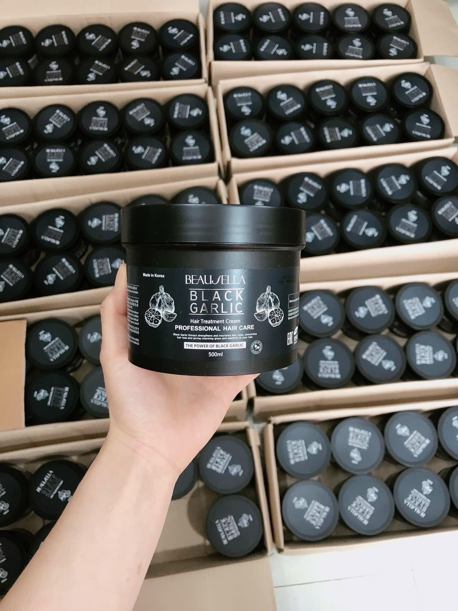 Ủ Tóc Tỏi Đen Black Garlic