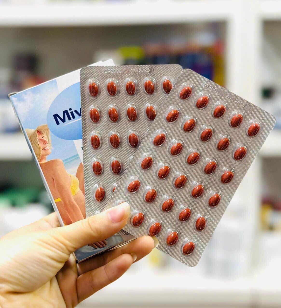 Viên Chống Nắng Mivolis Carotin Có Tốt Không