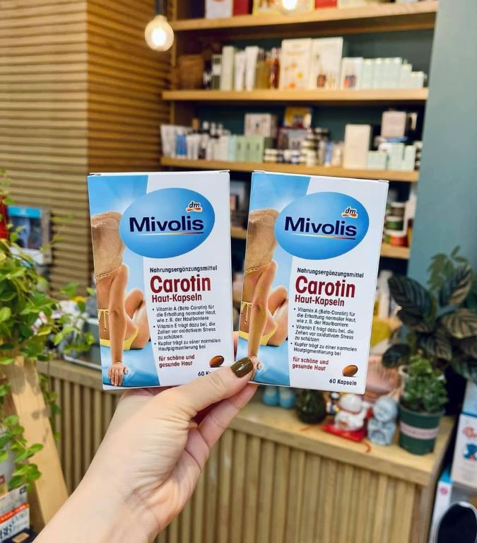 Viên Chống Nắng Mivolis Carotin Đức