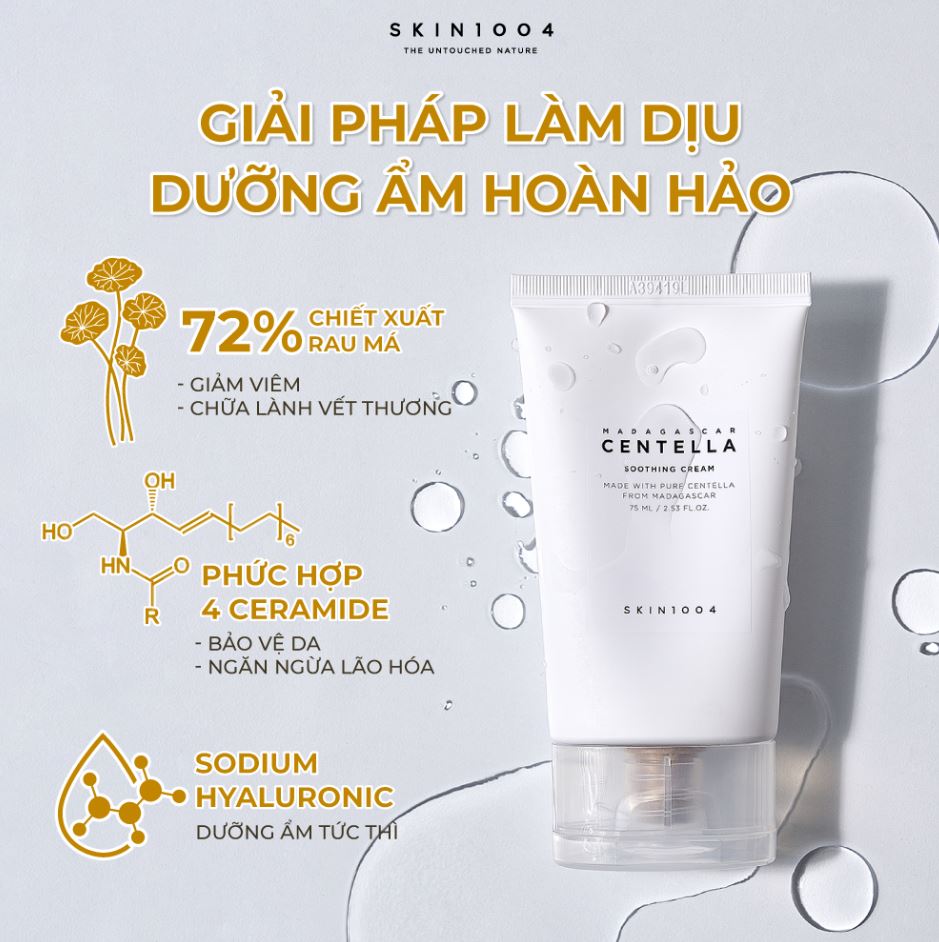 Sản phẩm đã qua kiểm nghiệm, cho hiệu quả cấp ẩm nhanh chóng