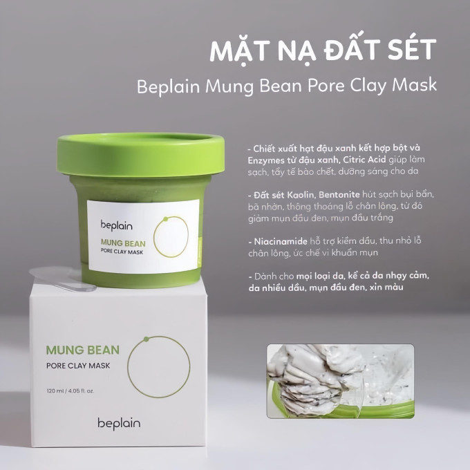 Giúp cải thiện mụn đầu trắng, mụn đầu đen.