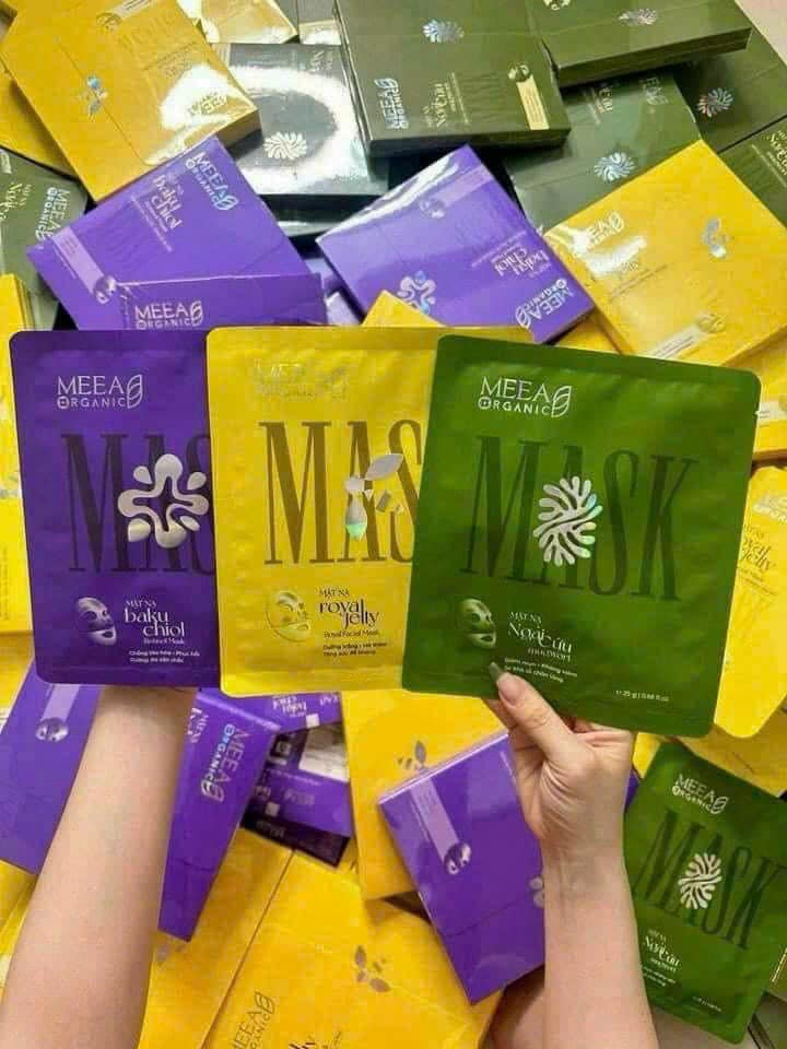 Mặt Nạ Thạch Meea Organic chính hãng