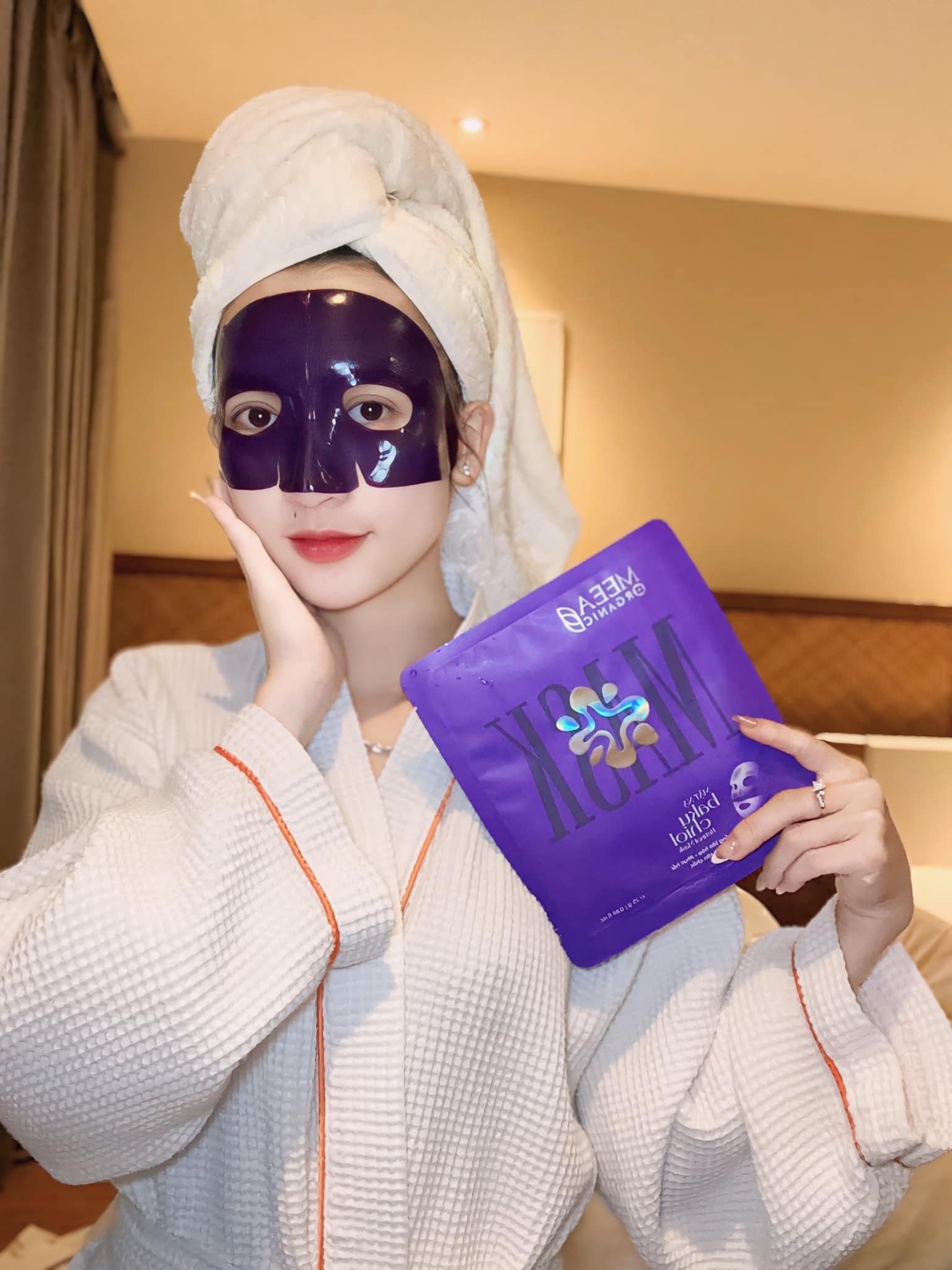 Review Mặt Nạ Thạch Tươi Collagen Meea từ khách hàng